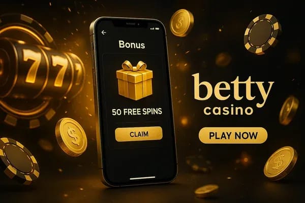 Betty Casino exclusive bonus offer